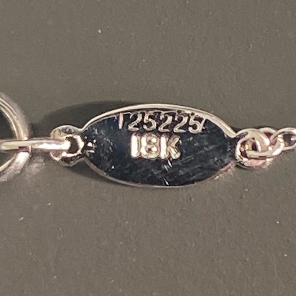 SOLD ON EBAY NEW KWIAT Solid 18kt White Gold Diamond/Ruby Heart Necklace SOLD - Picture 7 of 8